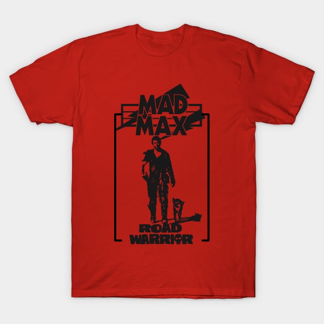 Mad Max the Road Warrior with his dog T-Shirt by DaveLeonardo